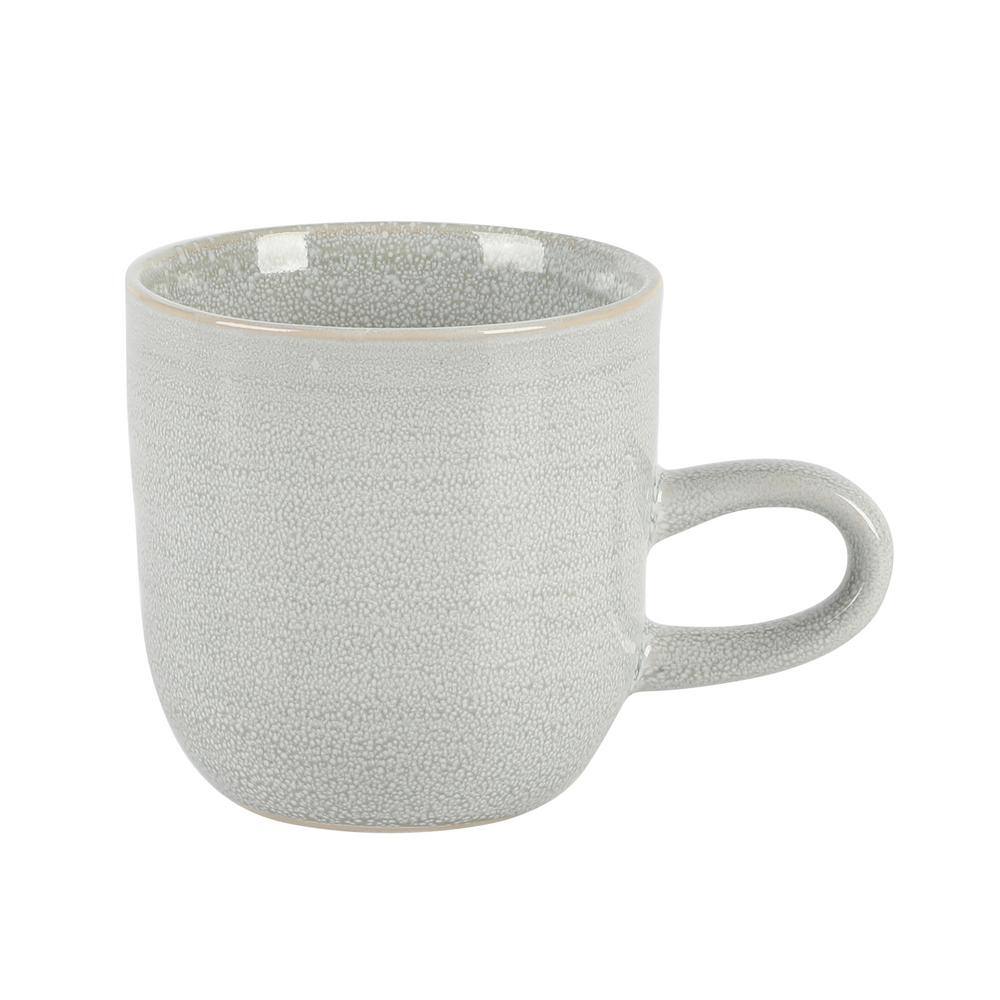 16 Piece In Grey Round Stoneware Dinnerware Set Ravenna - Hercitys