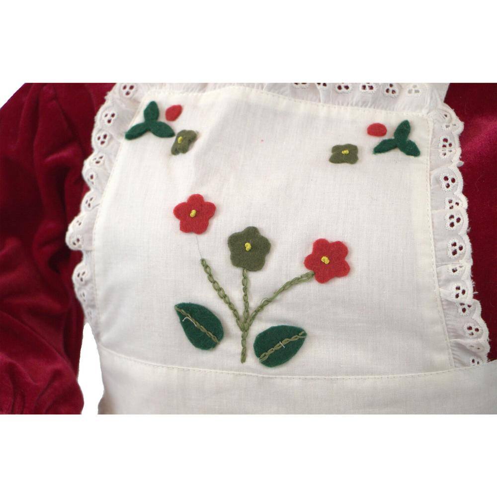 36 in. Christmas Baking Mrs. Claus with Apron, Christmas Cookies, Music and Motion - Hercitys