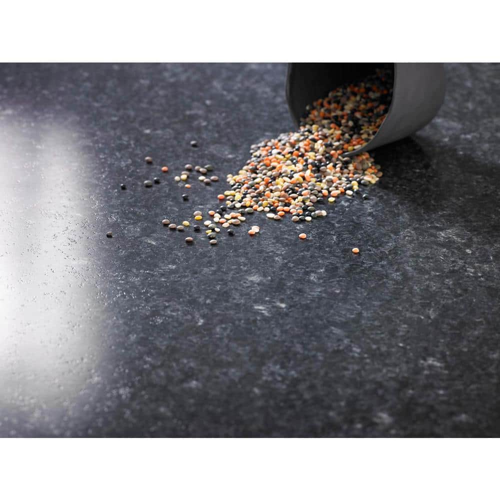 5 ft. x 12 ft. Laminate Sheet in Midnight Stone with Matte Finish - Hercitys