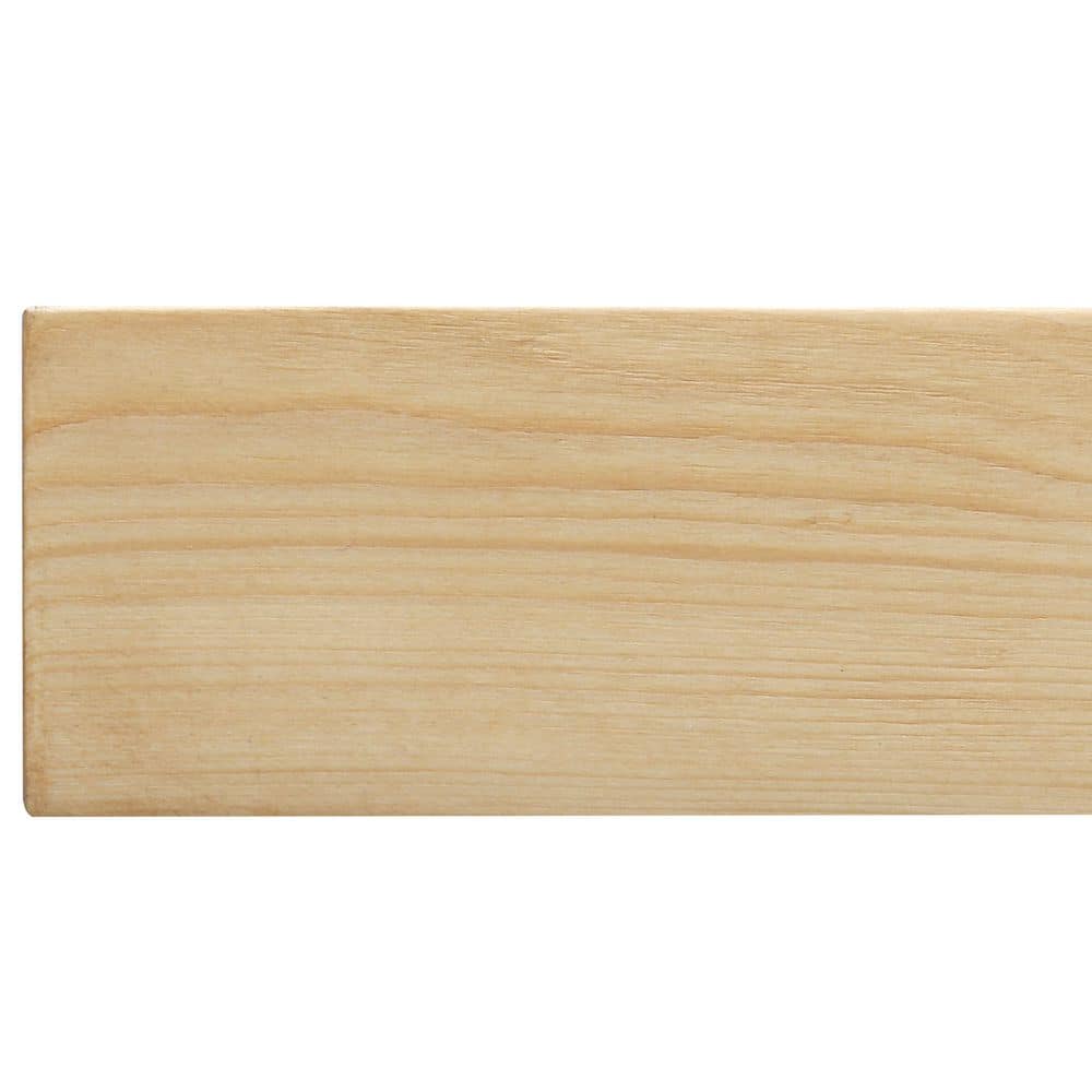 36 in. Natural Smooth Timber Floating Shelf-Versatile Wood Mantel and Wall Shelf - Hercitys