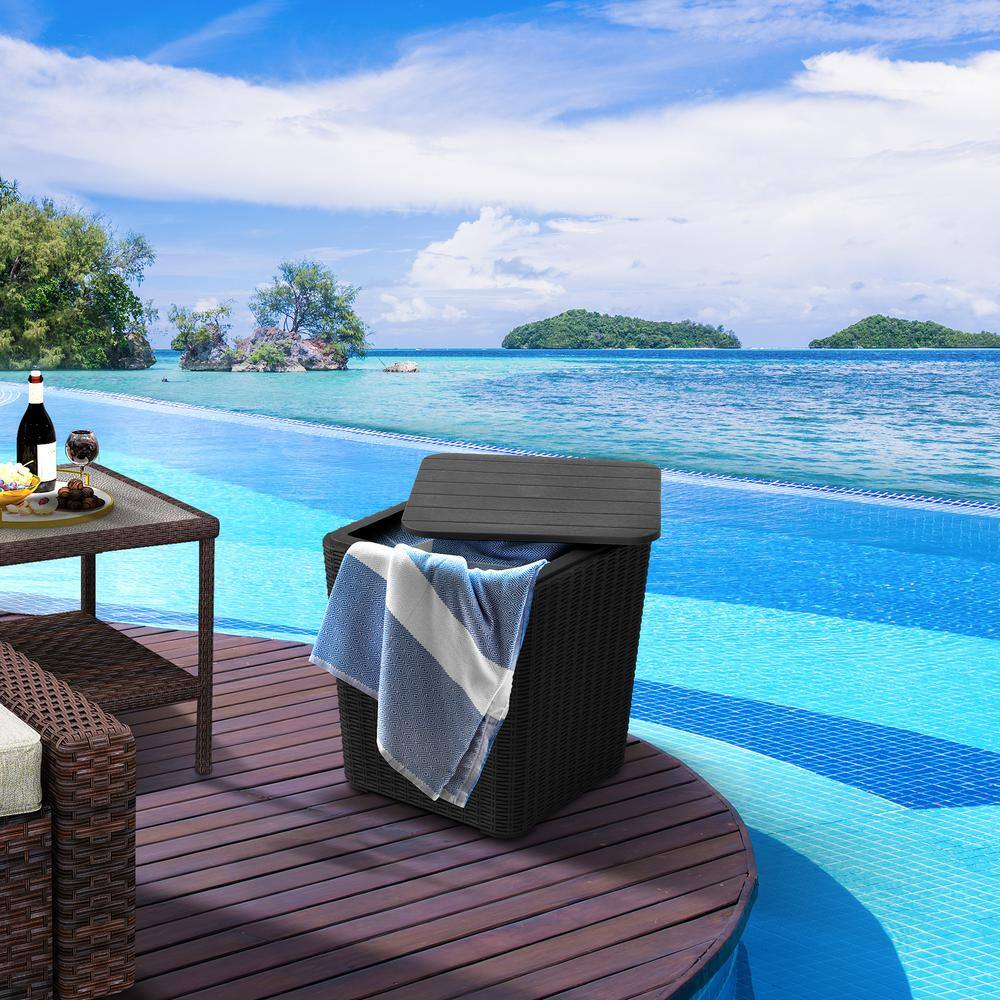 11.5 gal. Water Resistant Deck Box - Hercitys