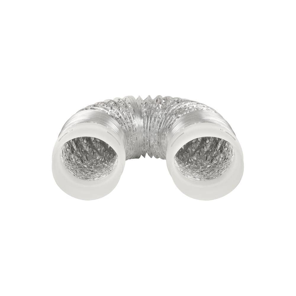 4 in. x 8 ft. Dryer to Duct Connector Kit - Hercitys