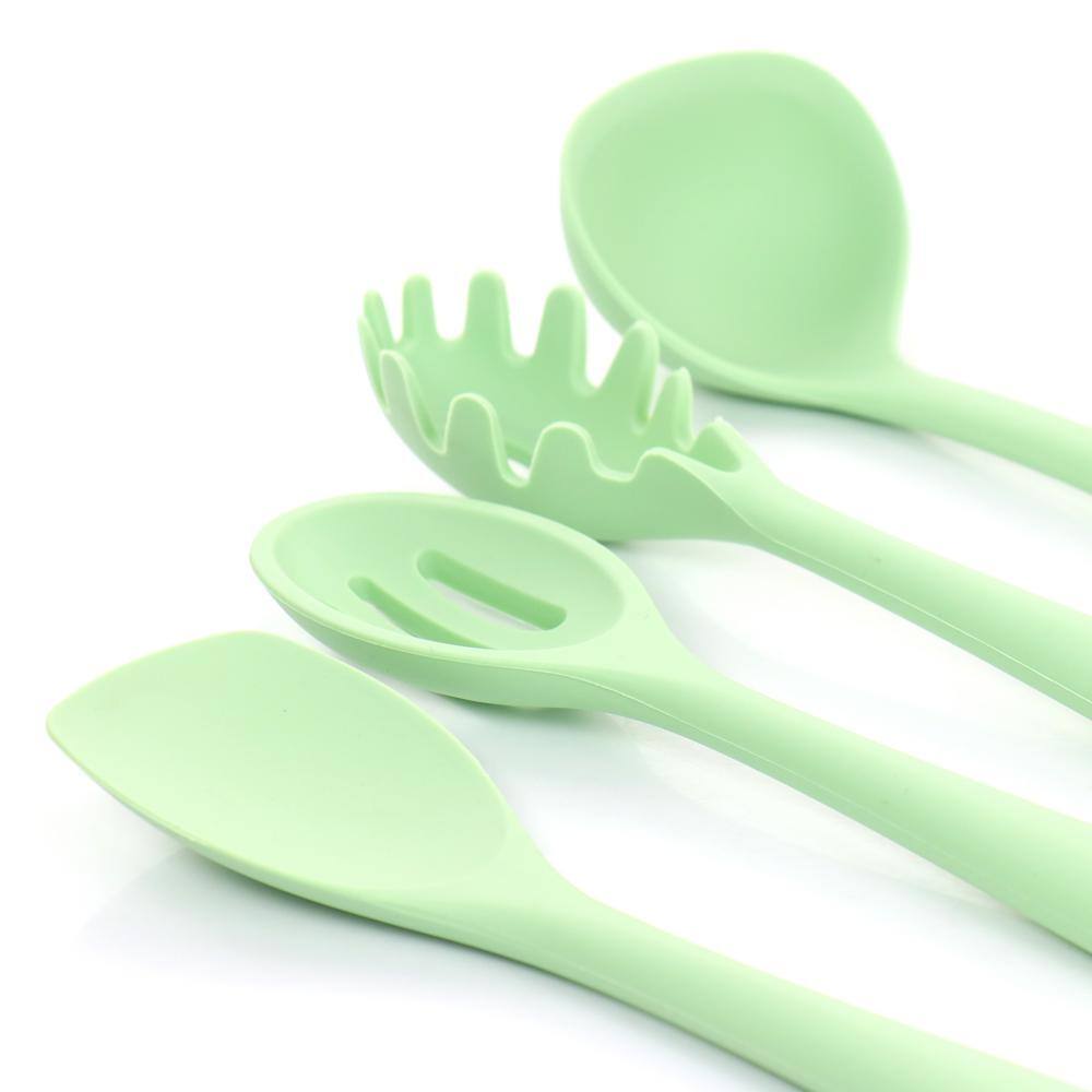 12-Piece Mint Green Utensil Set - Hercitys