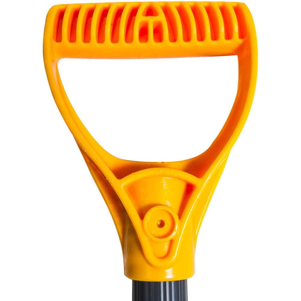 38.3 in. Steel Handle Plastic Snow Shovel - Hercitys