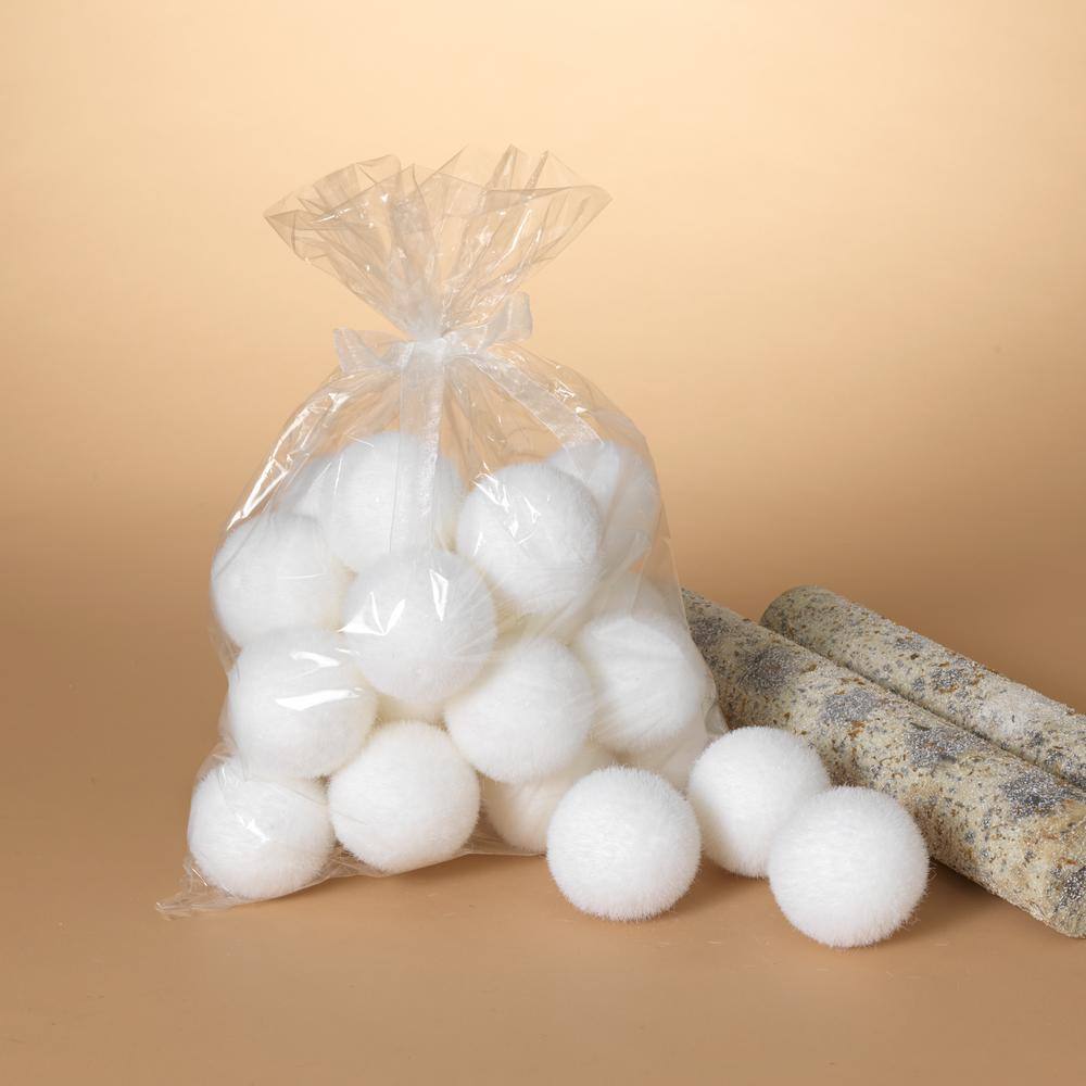 13 in. H Each Bag of Snowballs (24-Pack) - Hercitys