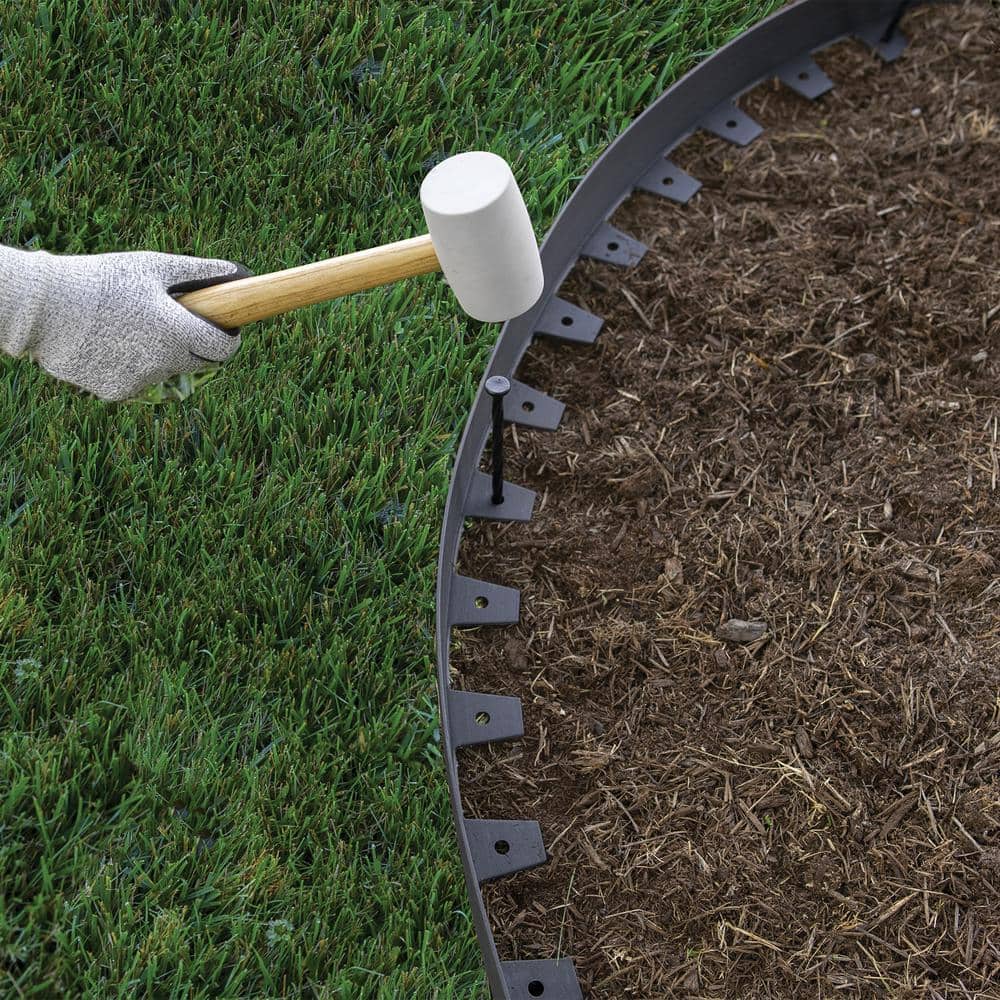 20 ft. L x 2.5 in. H Tall Wall No Dig Edging - Hercitys