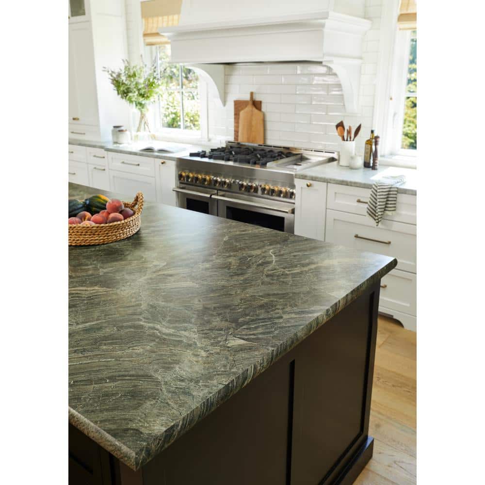 5 ft. x 12 ft. Laminate Sheet in 180fx Jatoba Green with Matte Finish - Hercitys