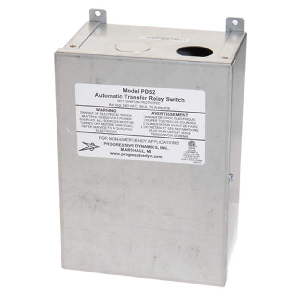 5200 Series Automatic Transfer Switch – 240 VAC, 50 Amp - Hercitys