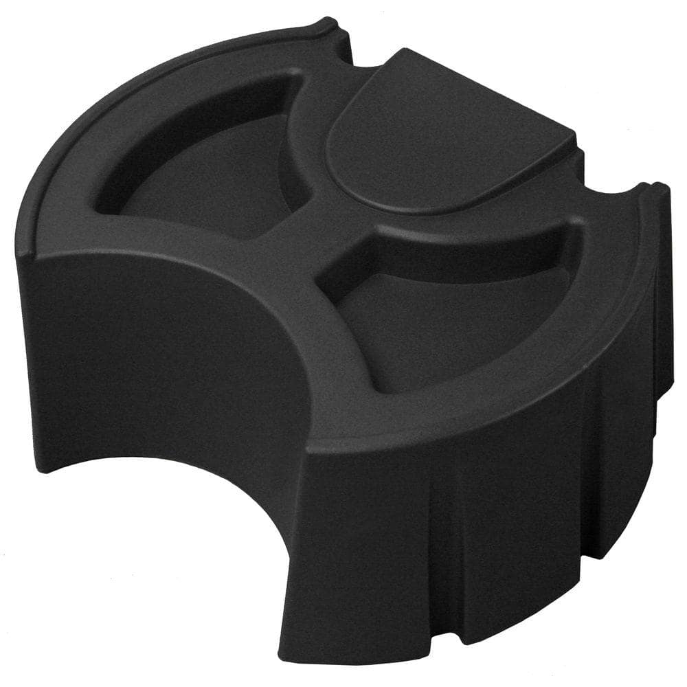 50 Gal. 11 in. Rain Barrel Stand in Black - Hercitys
