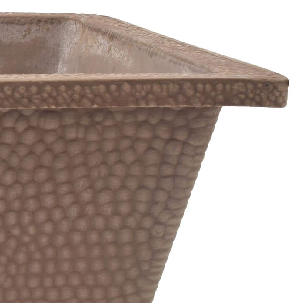 13 in. x 9 in. Taupe Composite Window Box - Hercitys