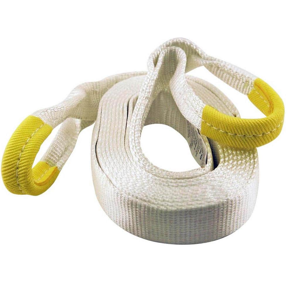 30 ft. x 3 in. 27,000 lb. Recovery Strap Bulk - Hercitys