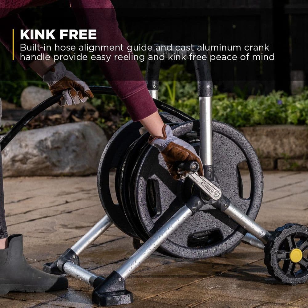 175 ft. Aluminum Zero Rust Mobile Hose Reel - Hercitys