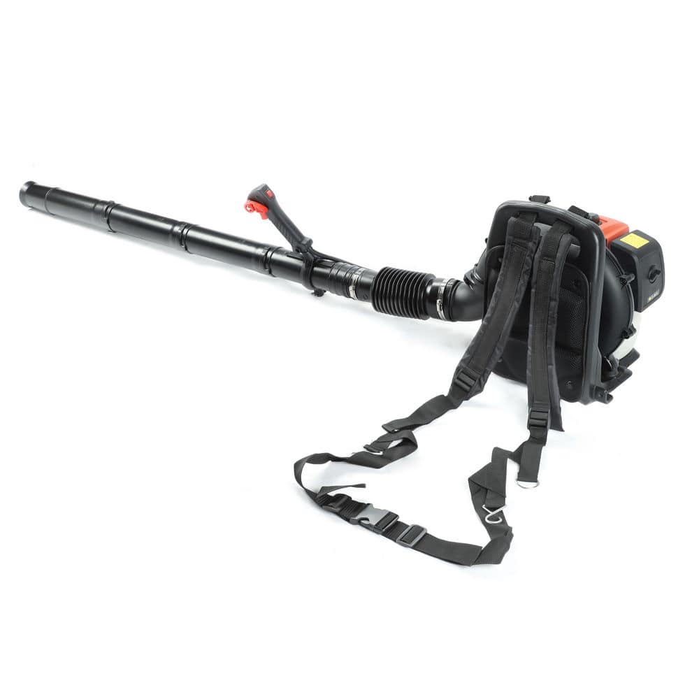 43 cc 181 mph 441 CFM 2-Stroke Backpack Gas Powered Leaf Blower with Ergonomic Design and Low Vibration - Hercitys