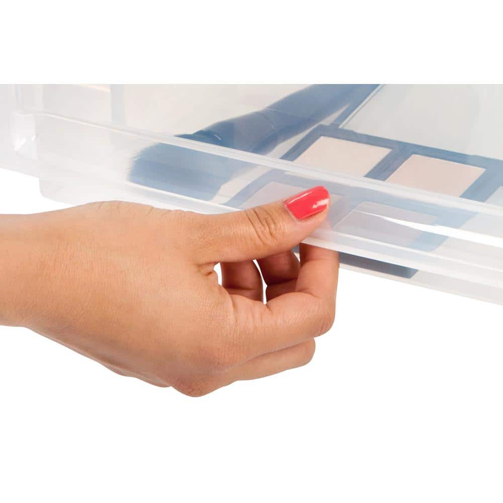 15.75 in. x 9 in. White Medium Box Chest Drawer - Hercitys