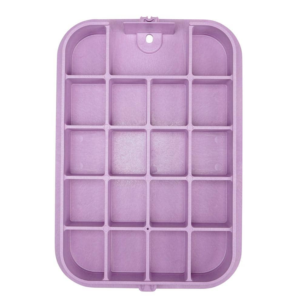 14 in. X 19 in. Rectangular Standard Series Valve Box and Cover, 12 in. Height, Purple Box, Purple Reclaimed Water Cover - Hercitys