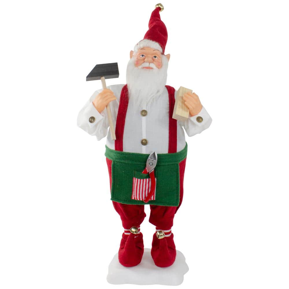 24 ” Santa’s Workshop Elf Animated Standing Christmas Figure - Hercitys