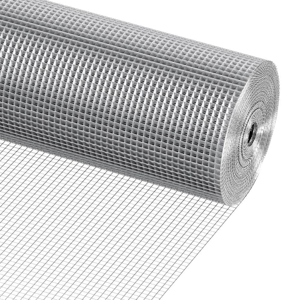 36 in. x 20 ft. Hardware Cloth – 1/2 in. Mesh, 19 Gauge, Hot Dip Galvanized After Welding – Wire Fencing for Garden. - Hercitys