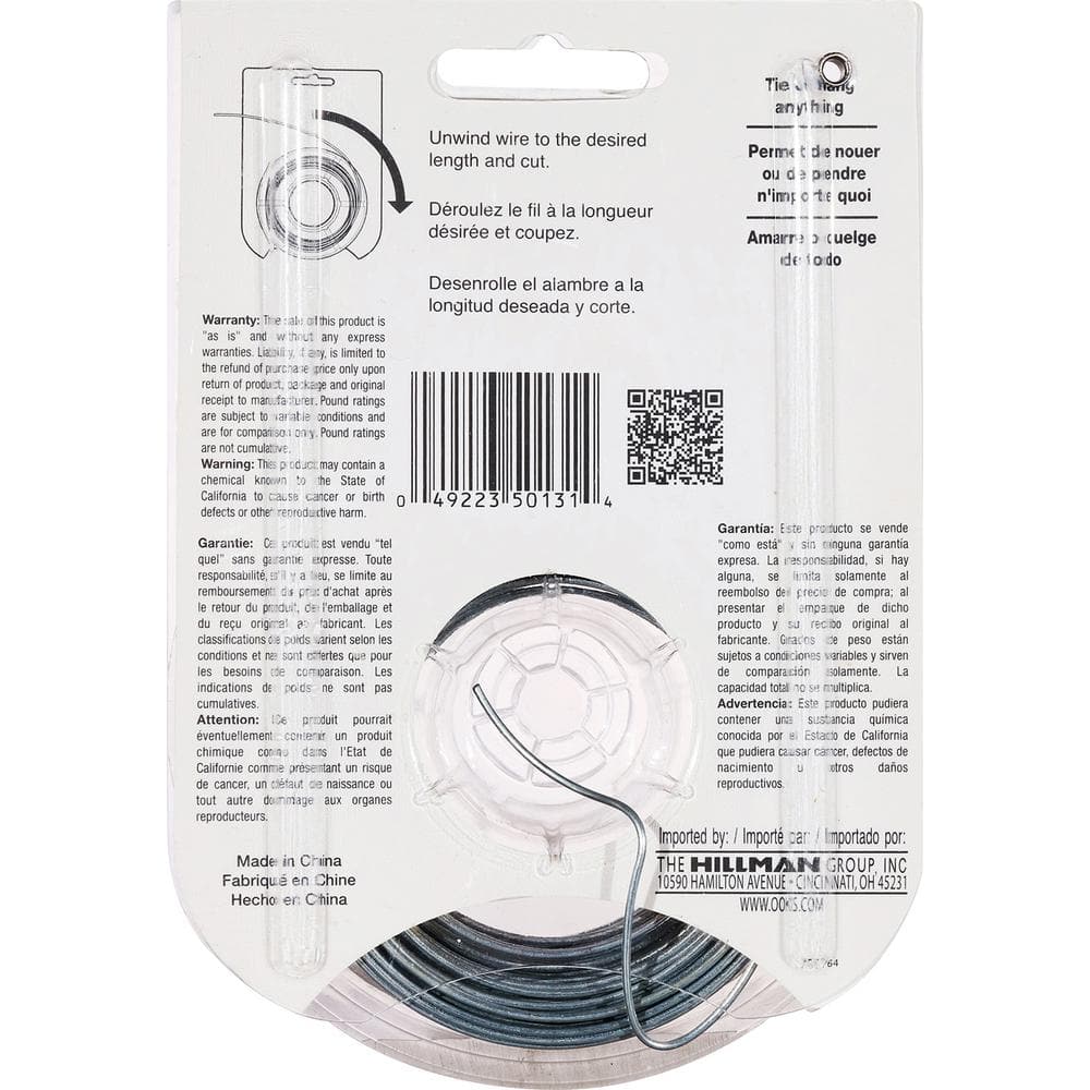 1/2 in. 110 ft. 25 lbs. Galvanized Steel Wire (2-Pack) - Hercitys