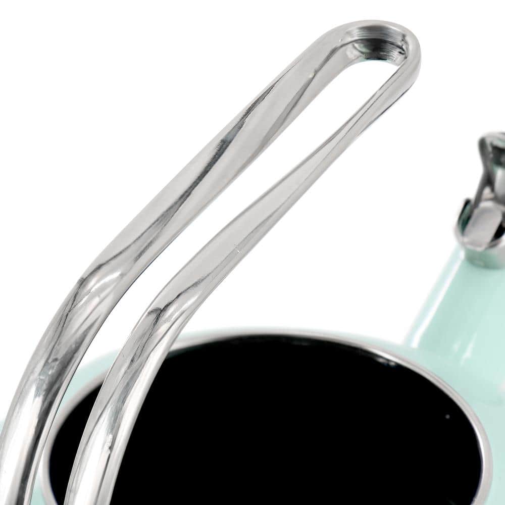 1.5 Quart 6 Cup Enamel on Steel Tea Kettle in Martha Blue - Hercitys