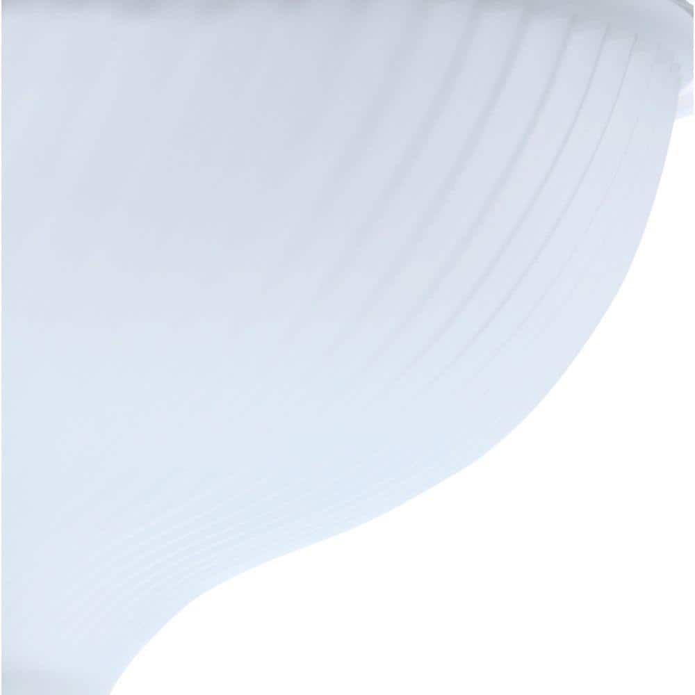 11 in. 2-Light Brushed Nickel Flush Mount (8-Pack) - Hercitys