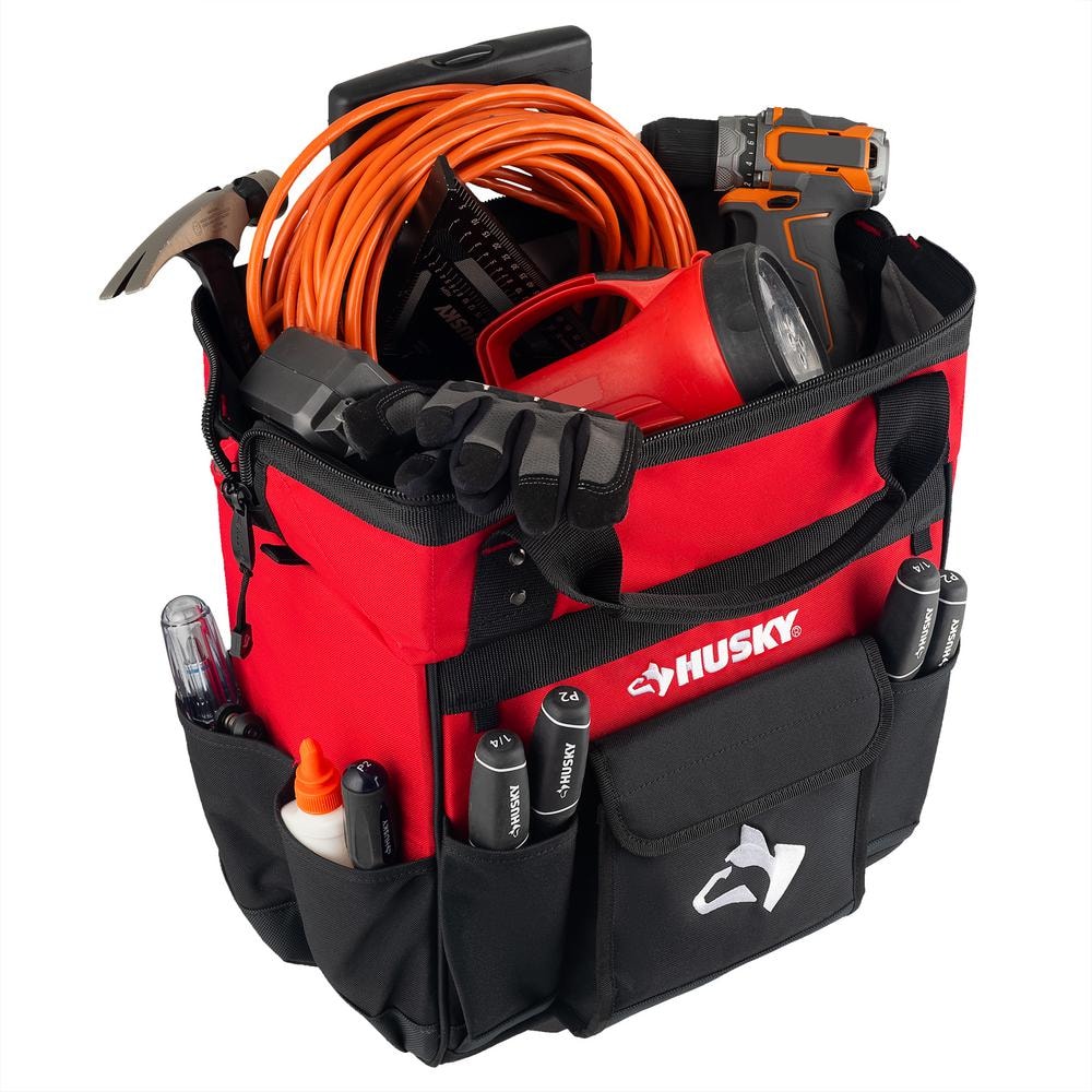 14 in. 13 Pocket Rolling Tool Bag - Hercitys