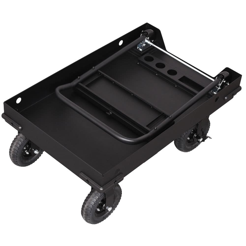 38 in. W All-Terrain Folding Tool Cart - Hercitys