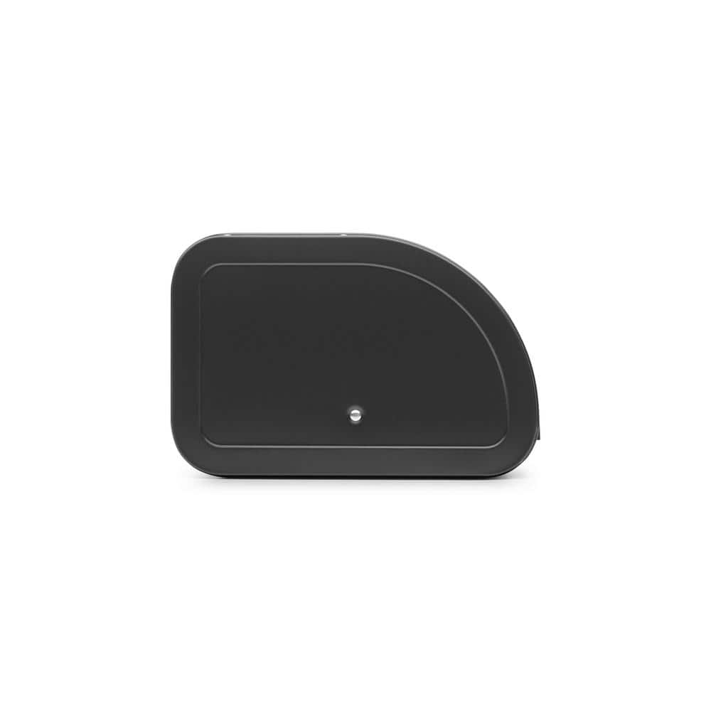 1-Piece Roll Top Steel Bread Box, Confident Gray - Hercitys