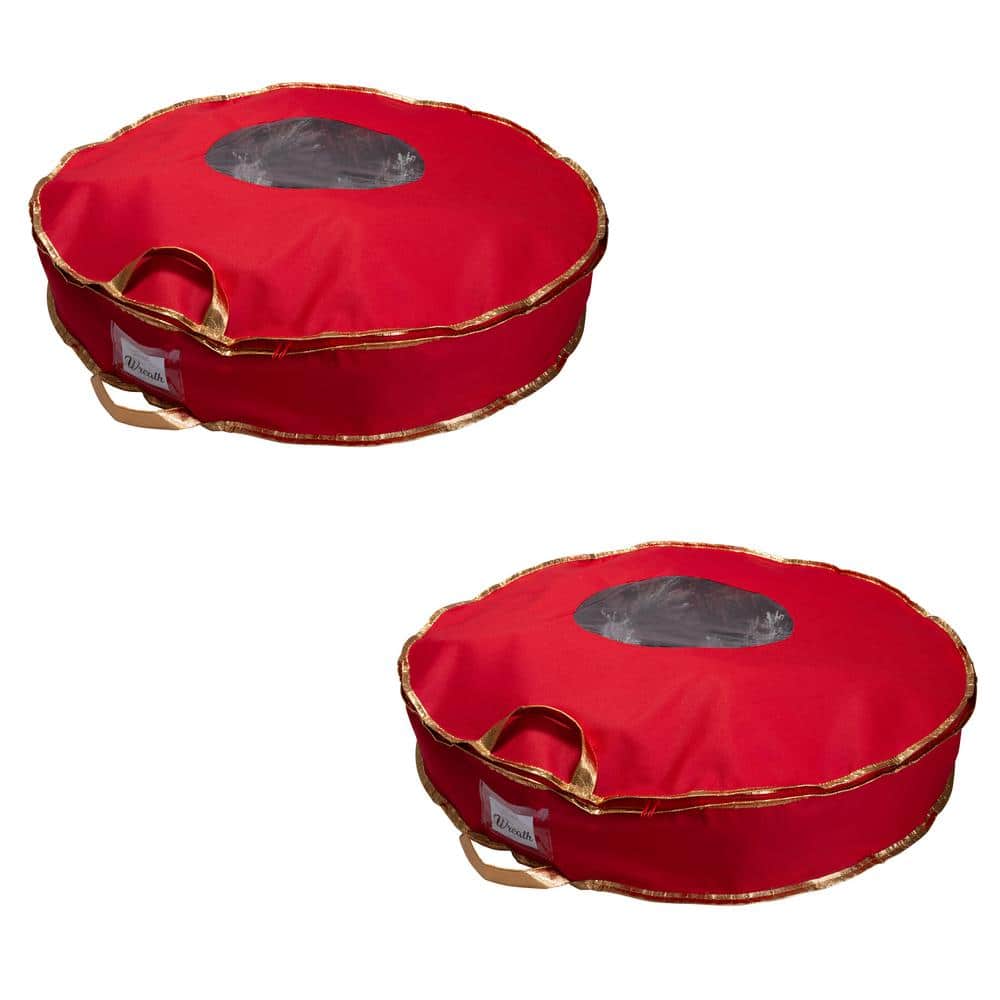 29 Gal. 36 in. Holiday Wreath Bag (2-Pack) - Hercitys