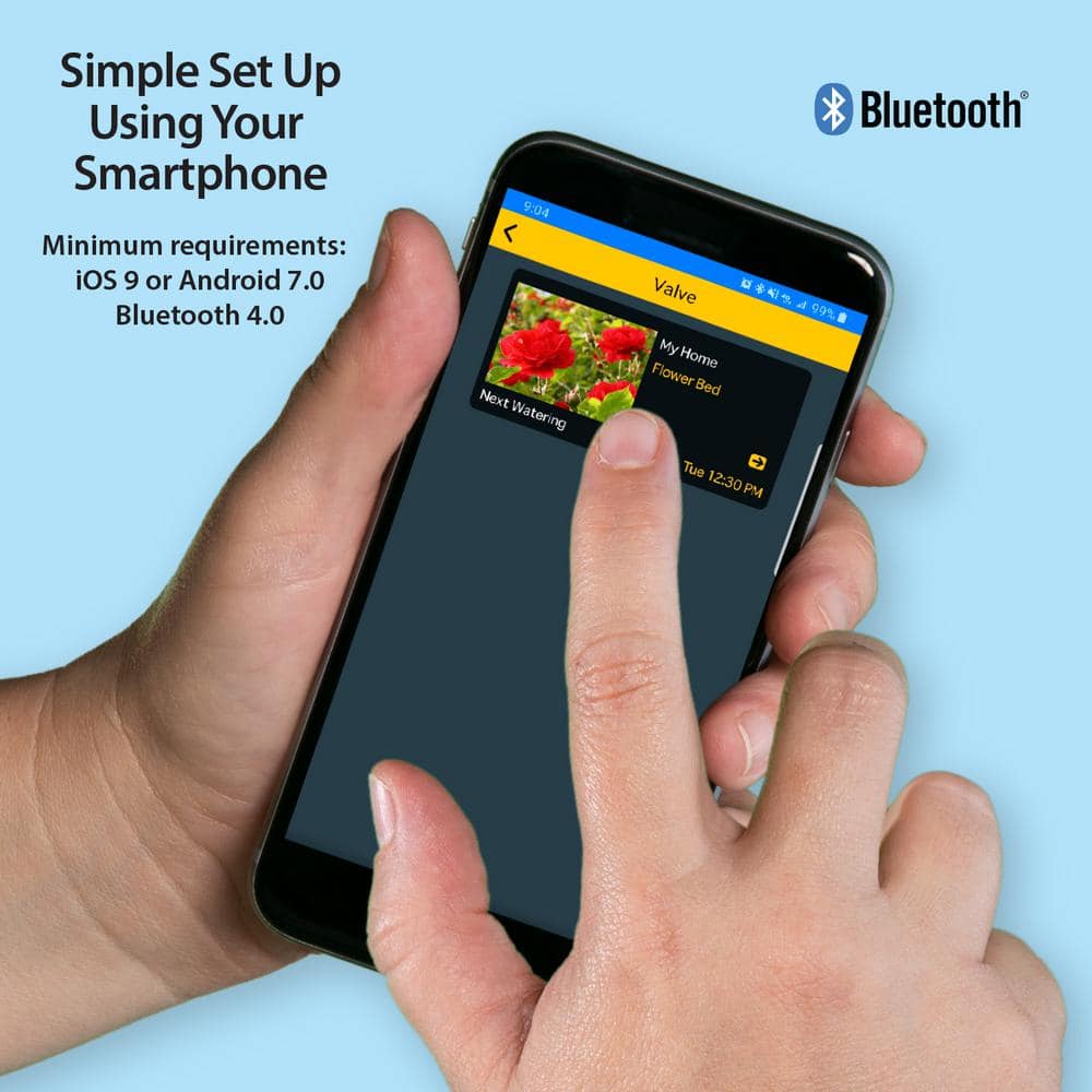 1-Zone Bluetooth Water Timer - Hercitys