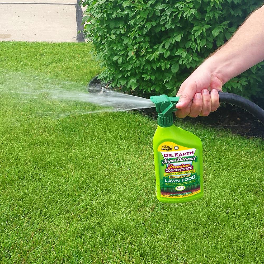 32 oz. Super Natural Ready-to-Spray Hose End Liquid Lawn Fertilizer - Hercitys