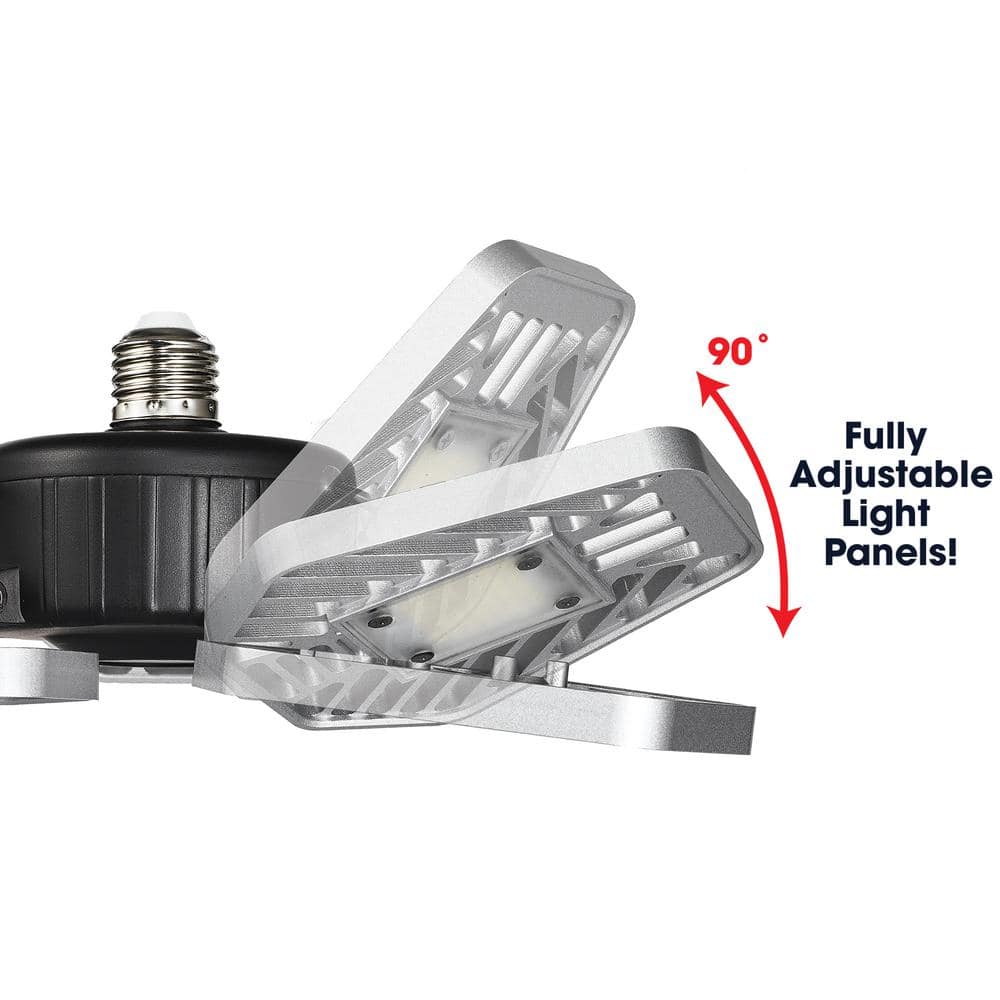 3500 Lumens 11.5 in. Single Pole Occupancy LED Flush Mount Garage Light - Hercitys