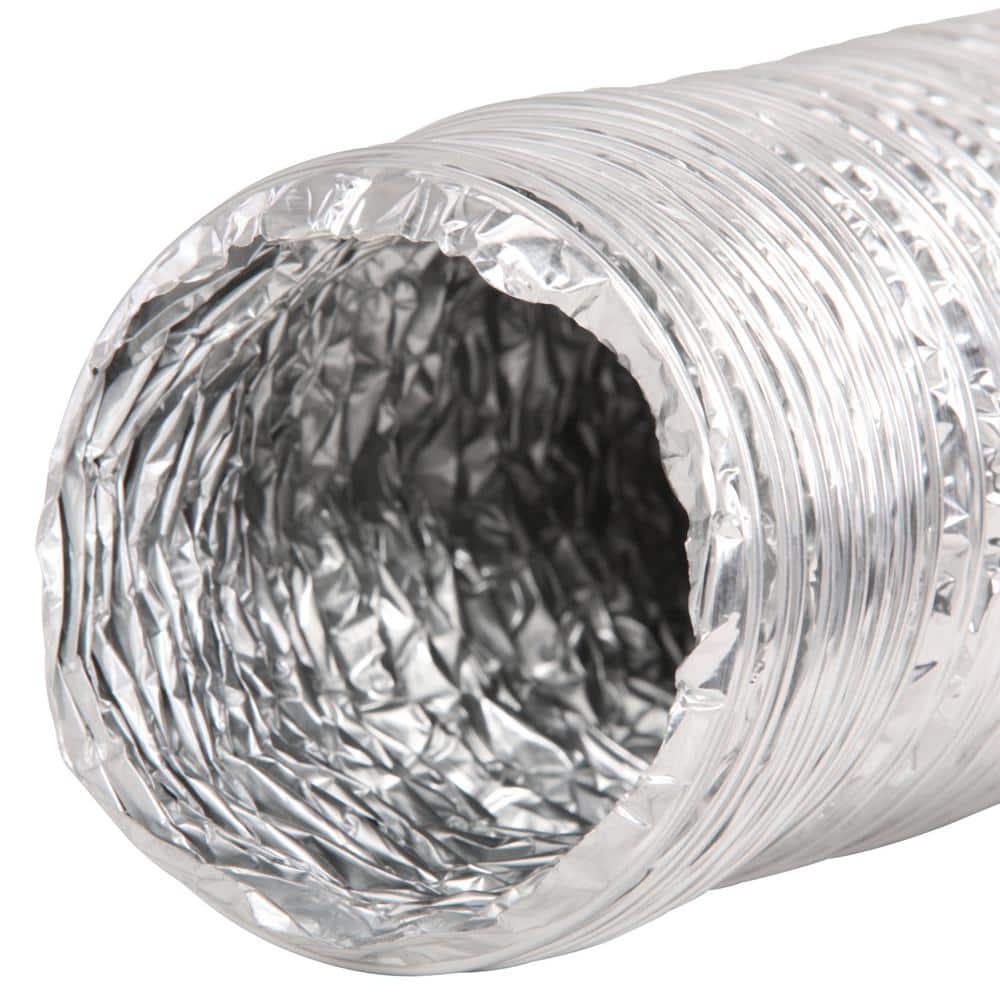 3 in. x 25 ft. Flexible Aluminum Foil Duct - Hercitys