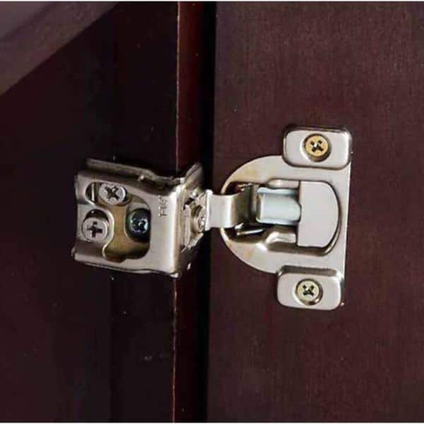 1-3/8 in. Overlay (35 mm) 110-Degree Soft-Close Face Frame Cabinet Hinge 12-Pairs (24 Pieces) - Hercitys