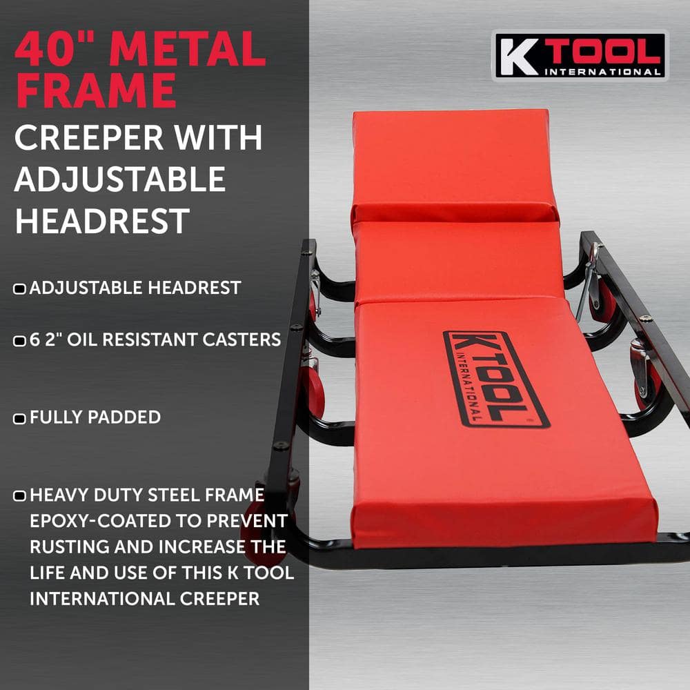 40 in. Metal Frame Creeper - Hercitys