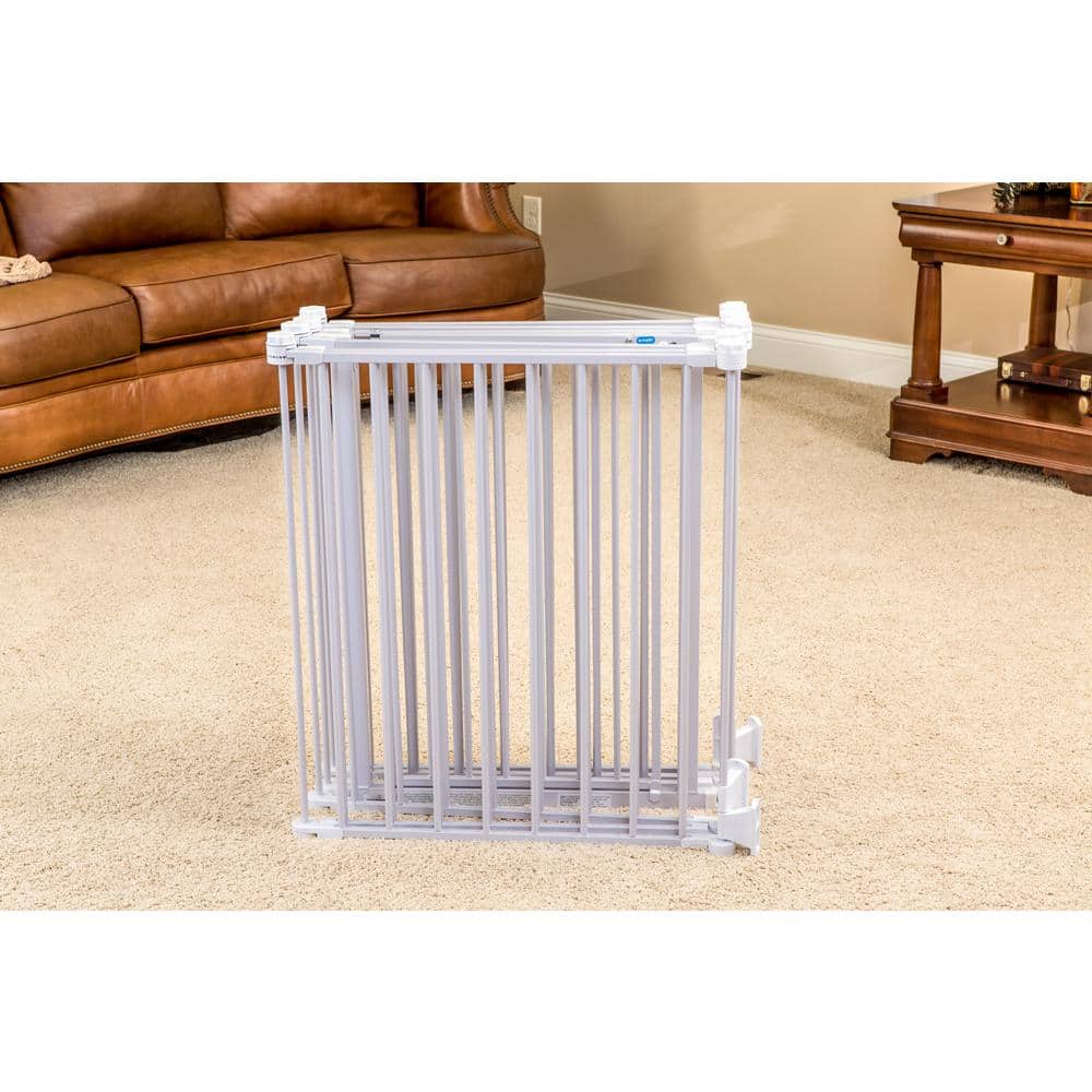 28″ 4-in-1 Play Yard Configurable Metal Safety Gate - Hercitys
