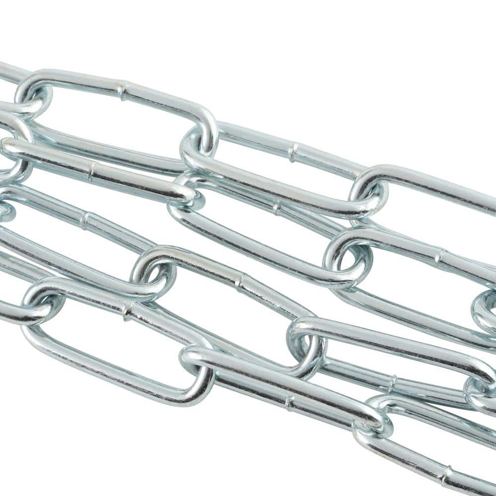#135 x 15 ft. Zinc Plated Steel Handy Link Chain - Hercitys