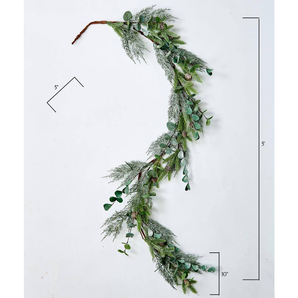 5 ft. Mixed Pine and Eucalyptus Garland - Hercitys
