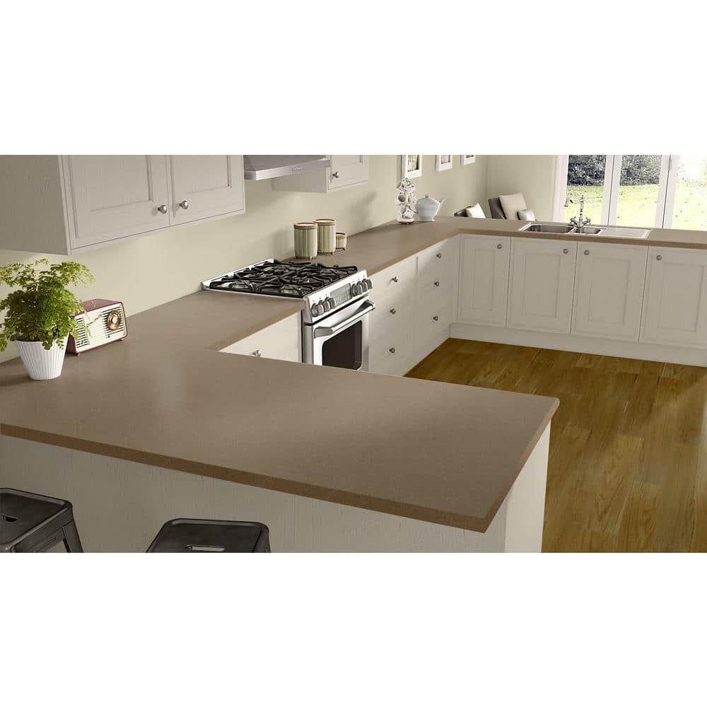 4 ft. x 8 ft. Laminate Sheet in Natural Tigris with Matte Finish - Hercitys