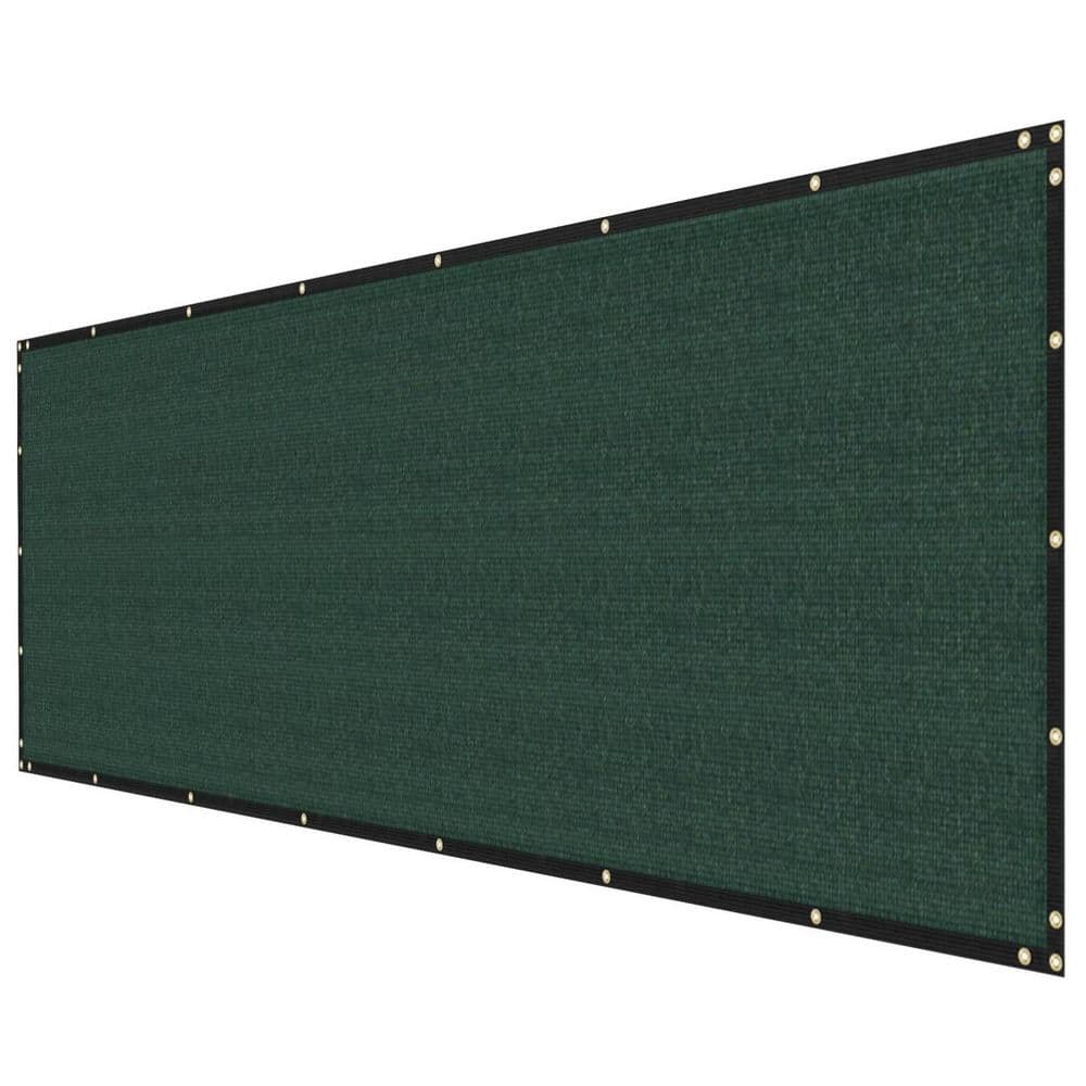 4 ft. x 20 ft. Green Polyethylene Privacy Fence Screen - Hercitys