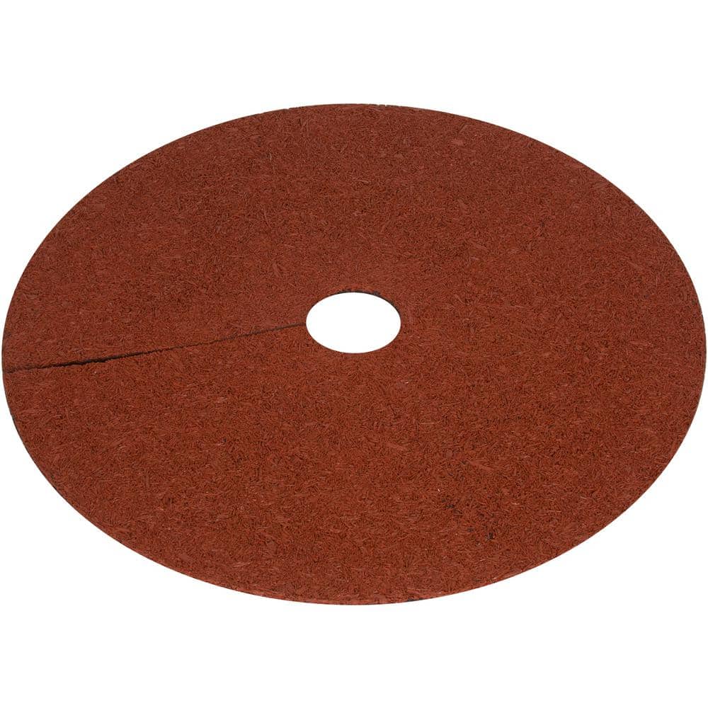 30 in. x 1/2 in. Reversible Mulch Ring Tree Protector Mat - Hercitys