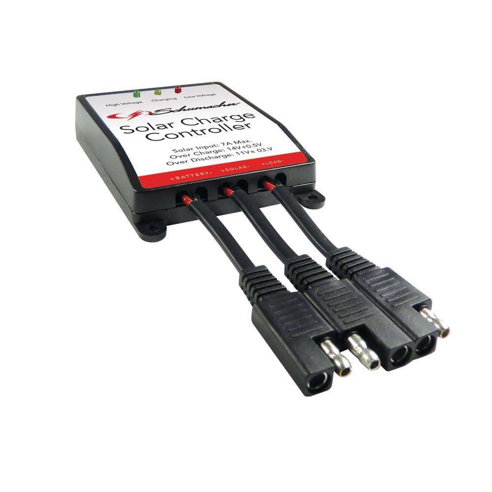 100 Watt Solar Charge Controller, Protects Against Overcharge and Over Discharge - Hercitys