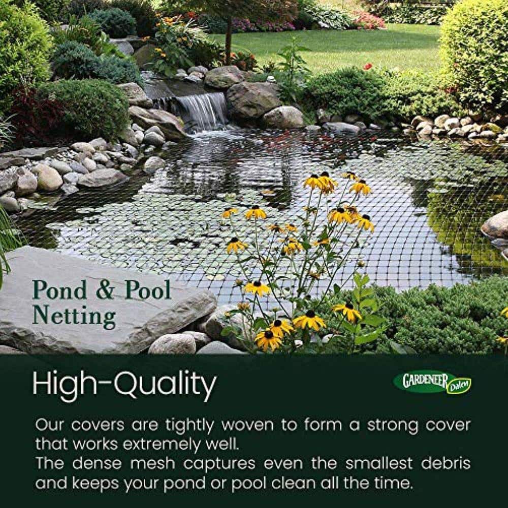28 ft. x 45 ft. Pond and Pool Netting - Hercitys