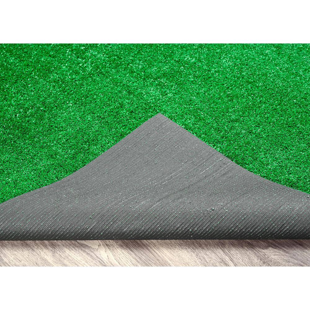 5 ft. x 8 ft. Green Artificial Grass Rug - Hercitys