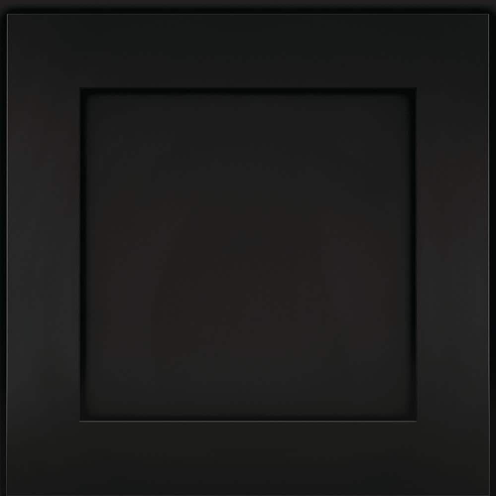 14-5/8 in. x 14-5/8 in. Cabinet Door Sample in Onyx - Hercitys