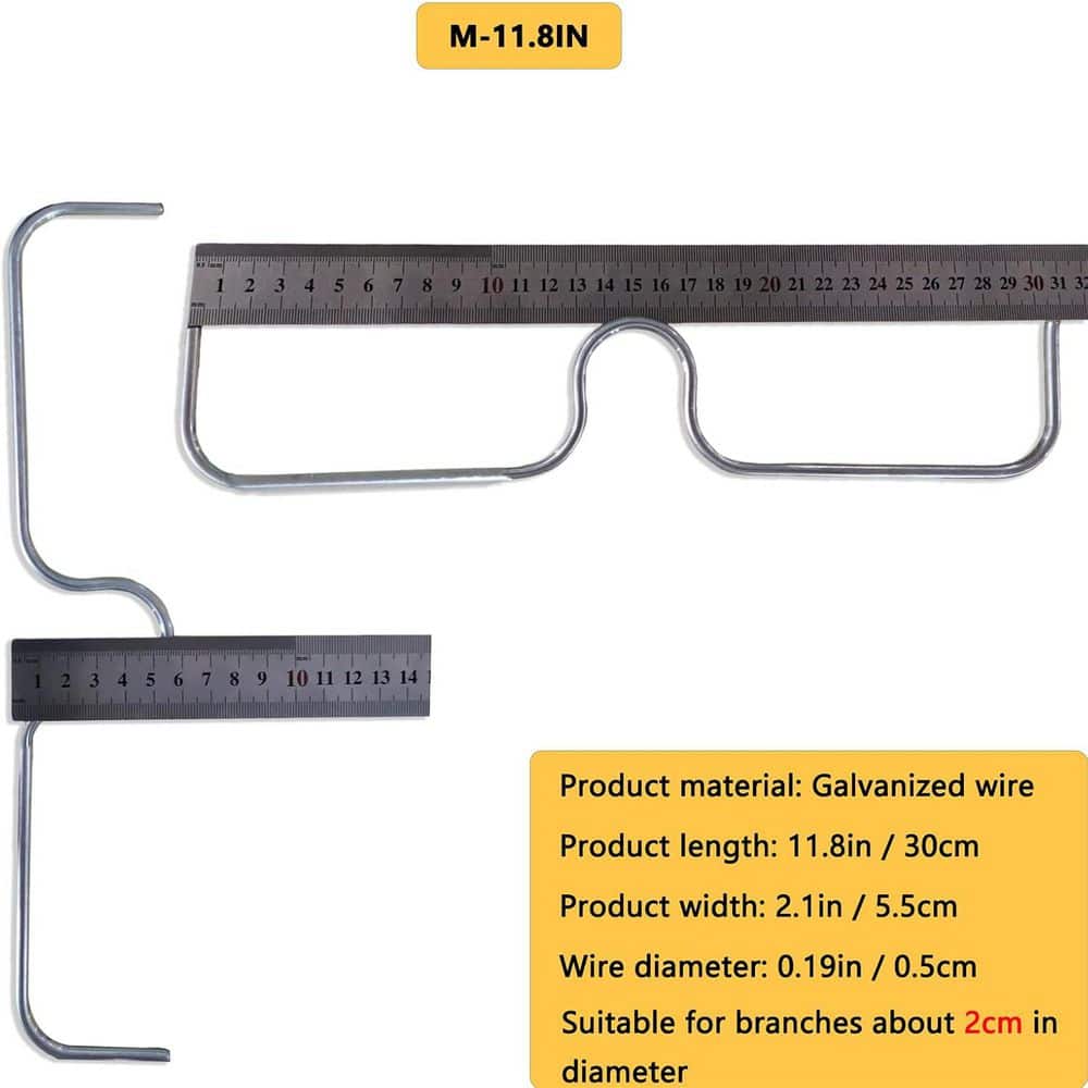 21-Pieces Steel Handheld Spreader Puller Fruit Tree Branch Fruit Tree Branch Shaper Tools Fruit Tree Branch Spreader - Hercitys