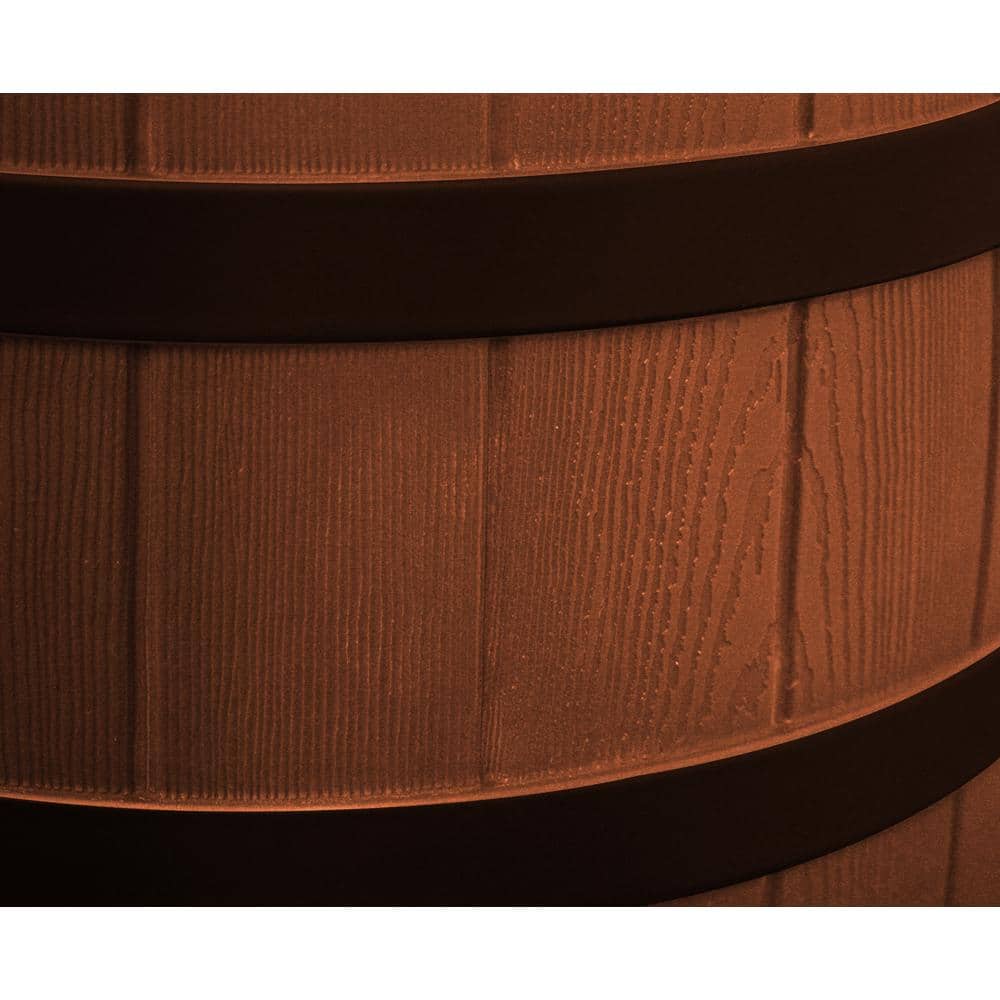 50 Gal. Darkened Ribs Terra Cotta Rain Wizard - Hercitys