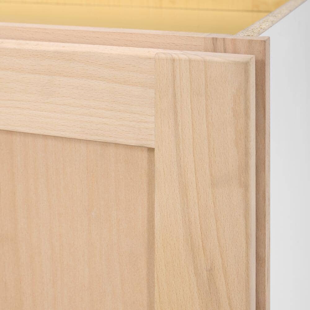 30 in. W x 15 in. D x 24 in. H Ready to Assemble Wall Bridge Kitchen Cabinet in Unfinished with CLICKREADY Technology - Hercitys