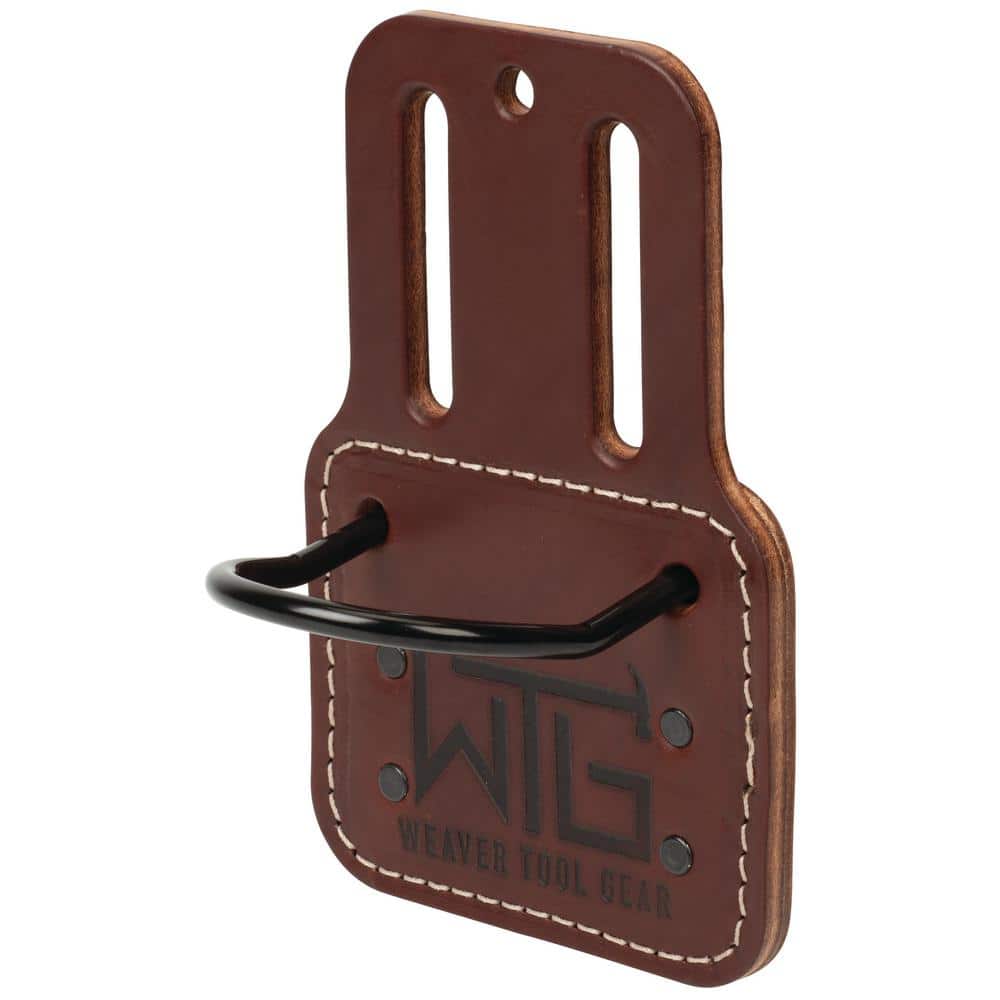 2-1/2 in. Tool Belt Hammer Holder Leather Brown - Hercitys