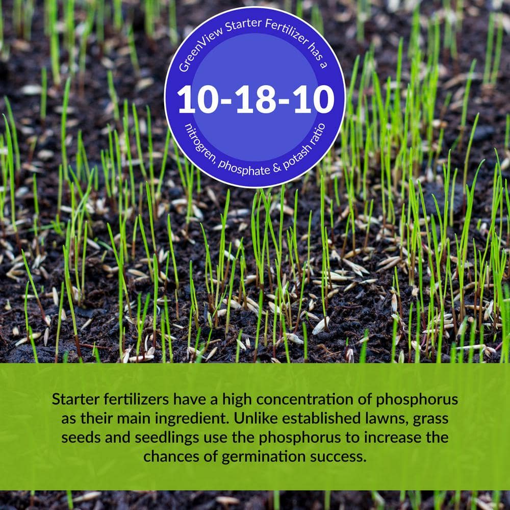 48 lbs. Starter Fertilizer, Covers 15,000 sq. ft. (10-18-10) - Hercitys