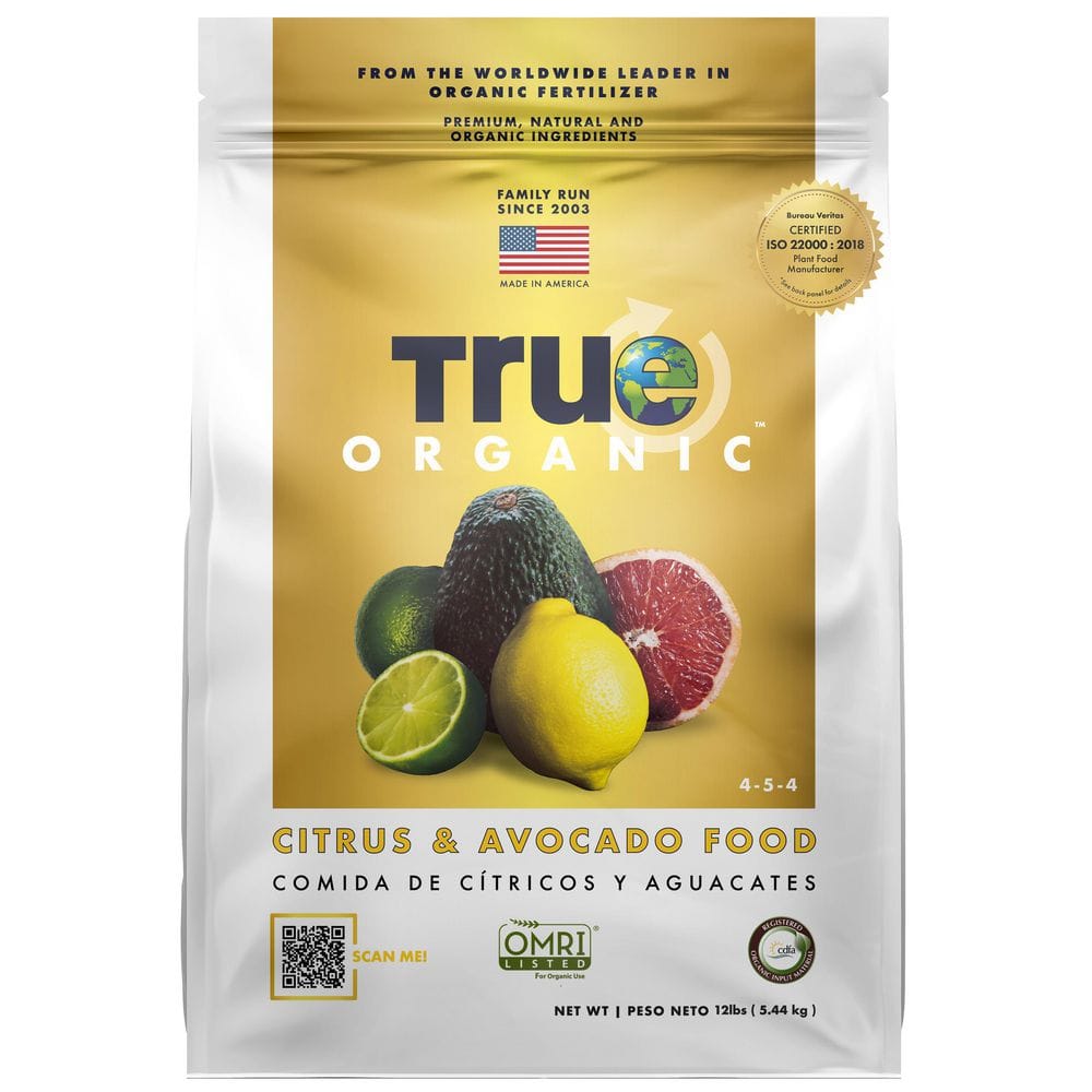 12 lbs. Organic Citrus and Avocado Tree Food Dry Fertilizer 4-5-4 - Hercitys